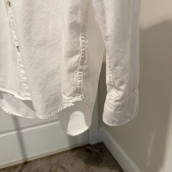 Aritzia Denim Forum The Jane Longsleeve Shirt size xs - Picture 7 of 9